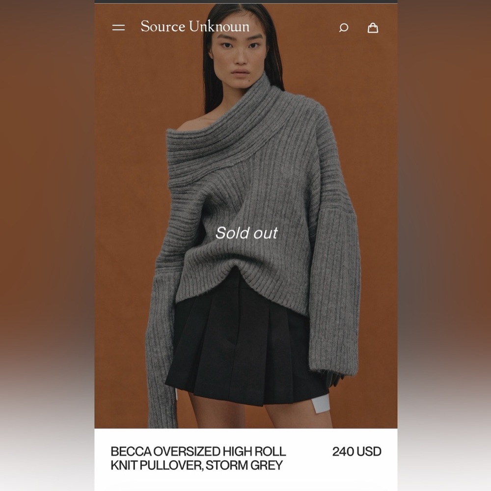 Source Unknown - Becca sweater - image 1